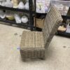 RESTORATION HARDWARE Wicker Armless Outdoor Chair