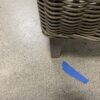 RESTORATION HARDWARE Wicker Armless Outdoor Chair