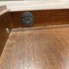 J.C. HOOK BASSETT Solid Chestnut Checker Framed 2 Drawer Coffee Table