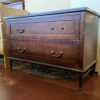JCP Low 2-Drawer Dresser w/ Decorative Metal Trim