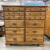 Dark Oak Old School 10 Drawer Dresser
