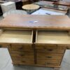Dark Oak Old School 10 Drawer Dresser