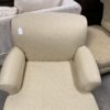 CRATE AND BARELL Tan Spiraled Chaise