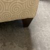 CRATE AND BARELL Tan Spiraled Chaise
