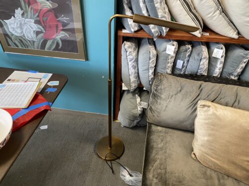 RESTORATION HARDWARE Adjustable Brass Lamp