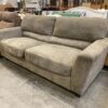 Olive Green Angled Arm Loveseat XL