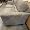 Olive Green Angled Arm Loveseat XL