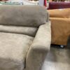 Olive Green Angled Arm Loveseat XL