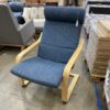 IKEA Primary Blue Cushions Poang Rocker