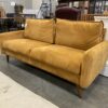 Summer Squash Modern Beveled Edge Sofa