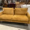 Summer Squash Modern Beveled Edge Sofa