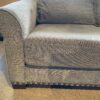 Light Blue Studded Couch