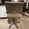 Taupe Leather Office Chair