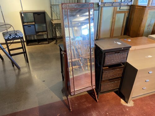 Jewelry Armoire Cabinet with Full Length Mirror