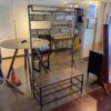 Hall Tree with Metal Framing