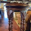 Wood Waist Height Candle Holder