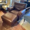 Chocolate Brown Leather Chair