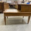 Two Tier Coffee Table with Grey Marble Inserts