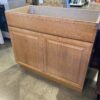 Oak 2 Door Vanity