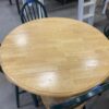 Pine Circle Dining Set With Green Accents