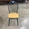 Pine Circle Dining Set With Green Accents