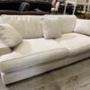 MACY'S Mercury Orson Sugarshack White Sofa