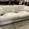 MACY'S Mercury Orson Sugarshack White Sofa