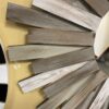 Grey SunBurst Mirror