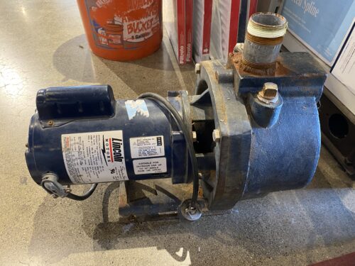 LINCOLN Motor Model #SRD2S0.75TJN1C6028MB6TP2
