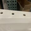 White Side Faucet Fiberglass Bath Tub