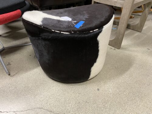 Cowhide Ottoman