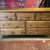 7-Drawer Knotty Wood Doublewide Dresser