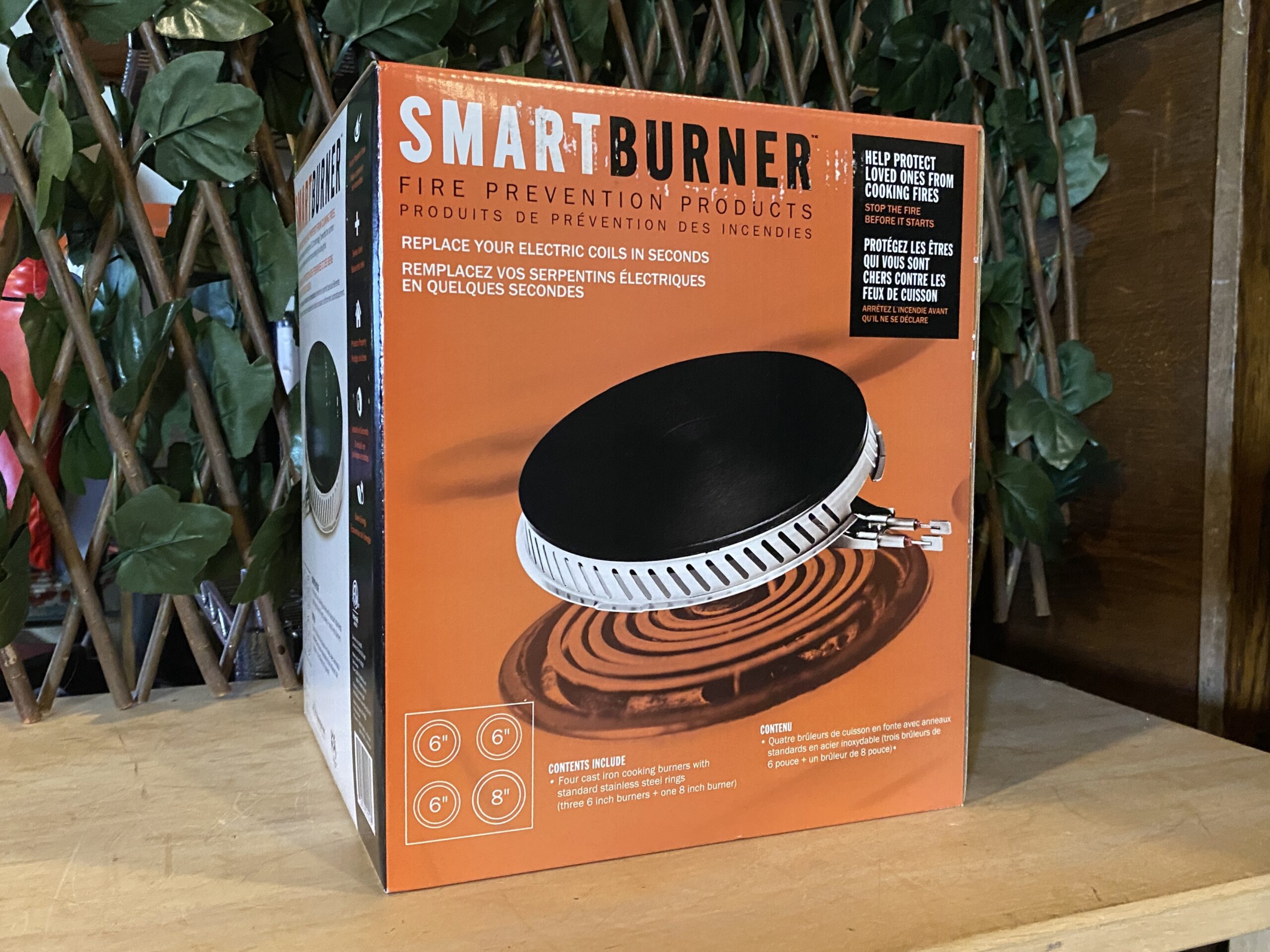 SMART BURNER 4Pc. Fire Prevention Burner Set