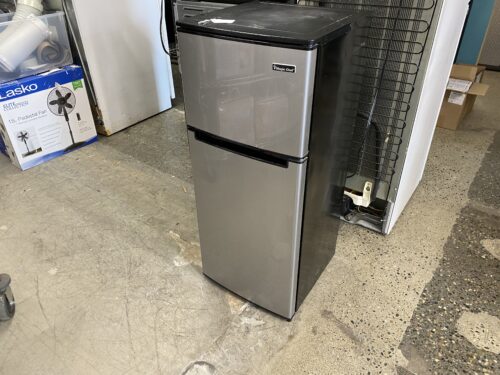 MAGIC CHEF  Dorm Sized Stainless Steel Fridge