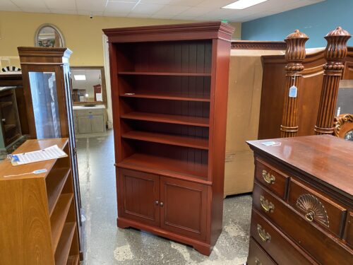 Cherry Red Bookcase