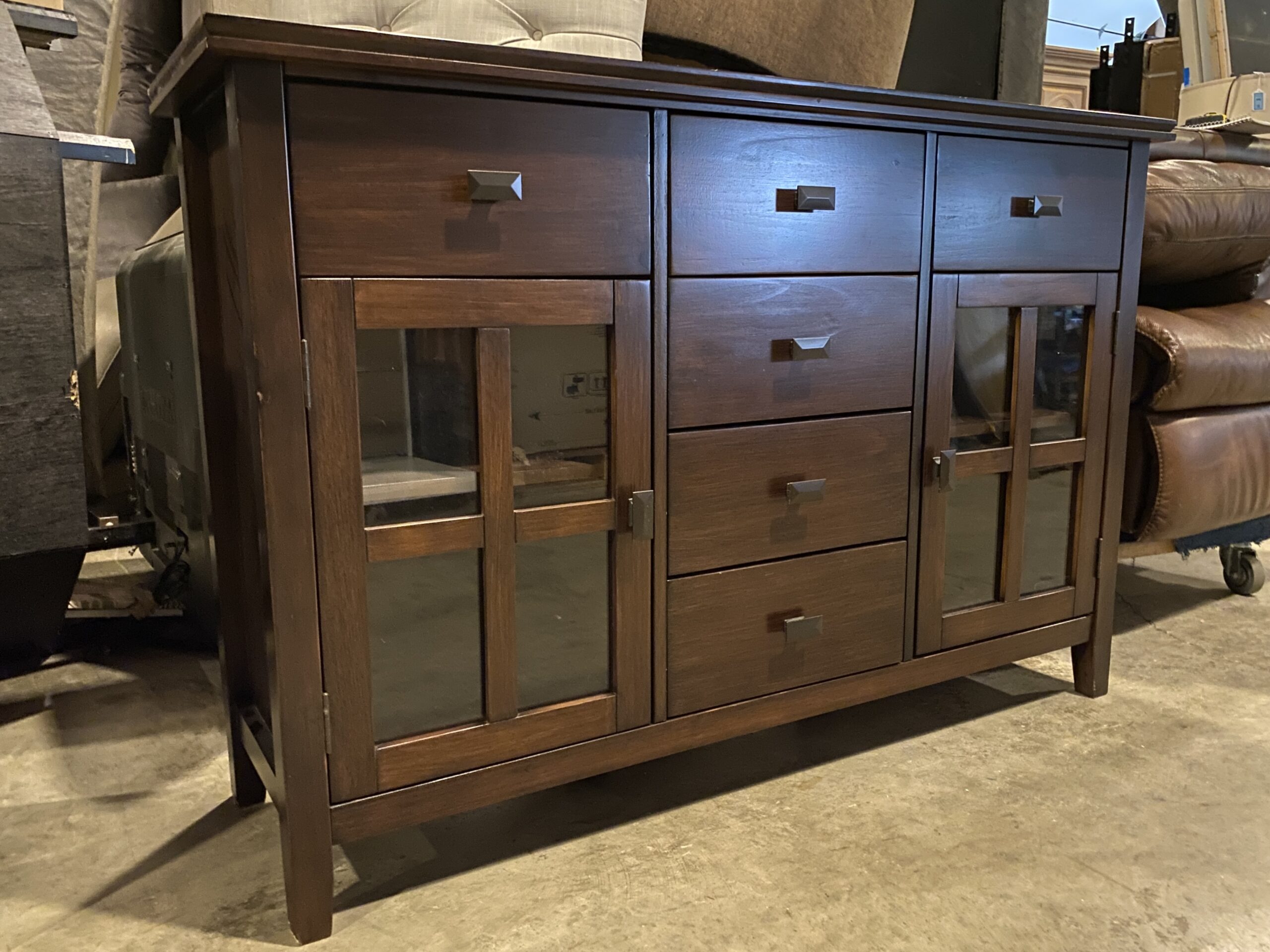 Artisan Sideboard Buffet in Coffee Brown