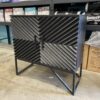 UTTERMOST Zadie Aged Ebony Rippling Accent Cabinet