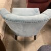 COST PLUS WORLD MARKET Teal Bracketed Armchair