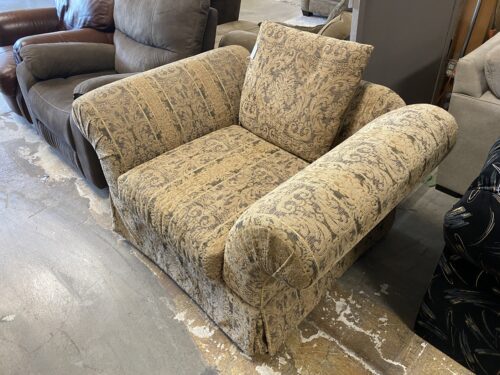 Multi-Color Paisley Armchair