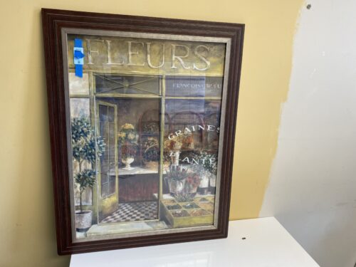 French Market 3D Artwork