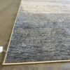 Abstract Splashes of Grey and Blue Area Rug