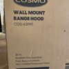 COSMO Wall Mount Range Hood, Stainles Steel Model #COS63190