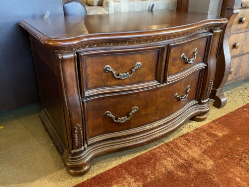 Ornate Hutch Bottom Cabinet
