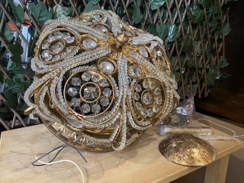 Angie's Opulent Crystal 3-Bulb Fixture