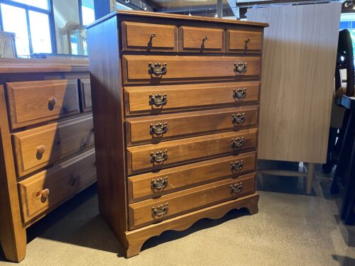 Traditional False-Front 5-Drawer Dresser