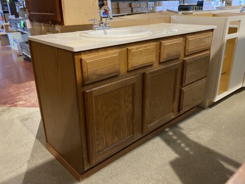 Single Sink Bathroom Vanity Cabinet