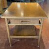 HEKMAN Mid Century Modern Single Drawer Side Table
