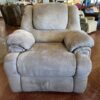 Neutral Plush & Plump Manual Recliner Armchair
