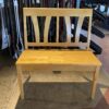 Blonde Wood Bench, Smaller