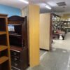 Contemporary Danish Bookcase with Lighting